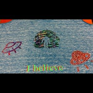 XXL women’s blue racerback tank